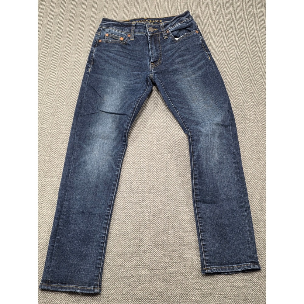 American Eagle Outfitters Women's Jeans Dark Wash Extreme Flex Size 26x28‎